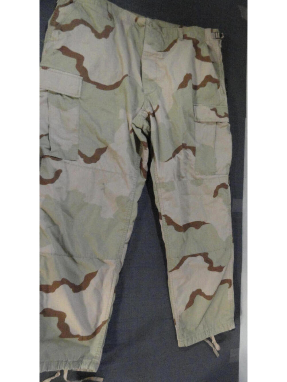 PROPPER DCU 3 COLOR DESERT COMBAT UNIFORM OIF ISSUE CARGO TACTICAL PANTS XL